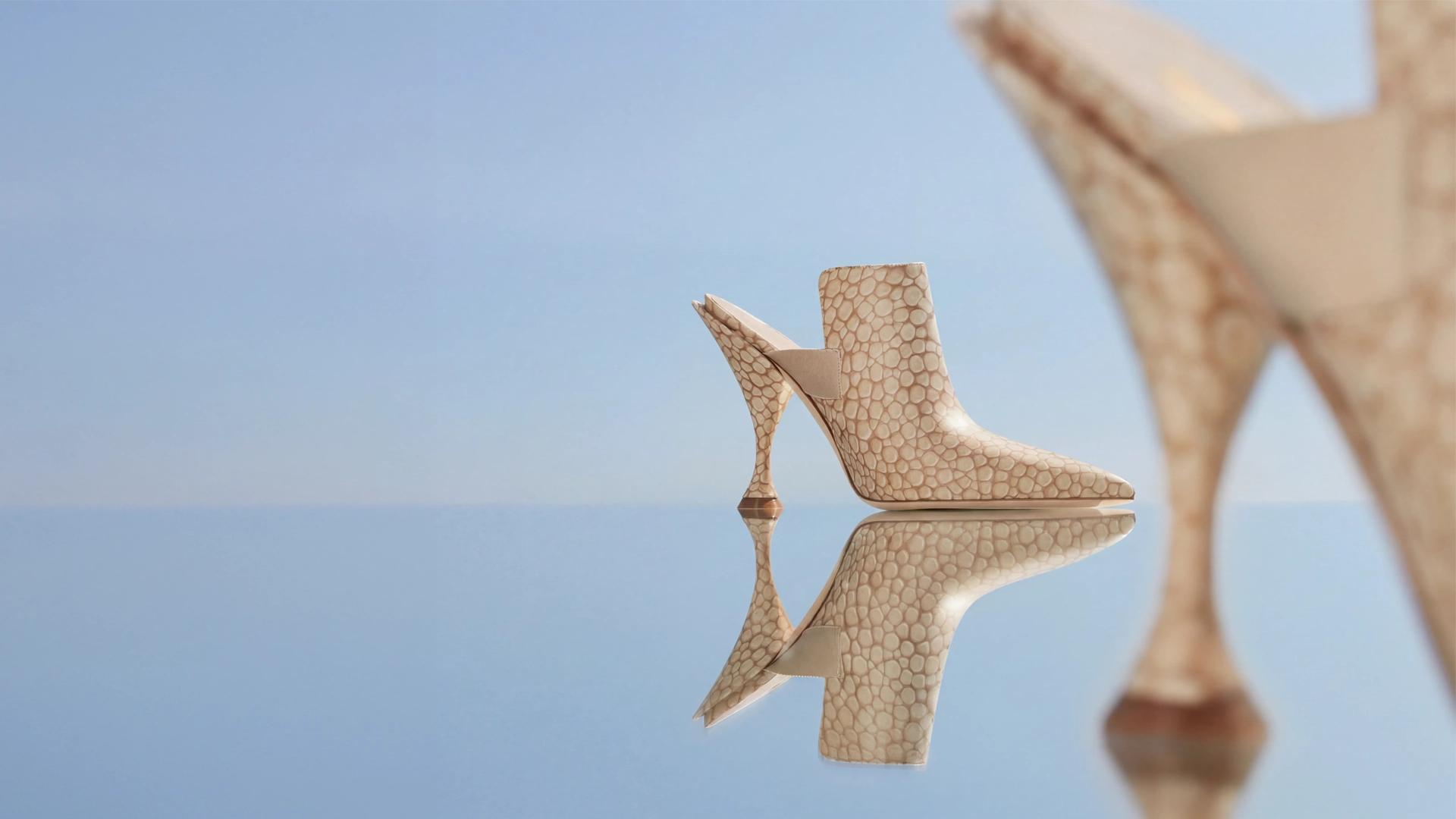 High-end shoe packshot — footwear product photography by Rahul Chanda, Dehradun
