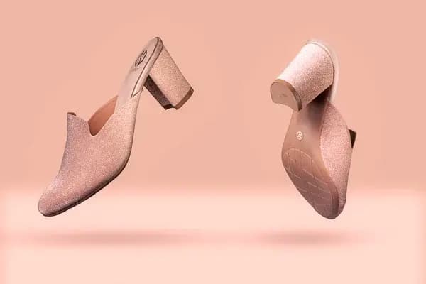 Ladies heels product photography with elegant lighting by Rahul Chanda, fashion photographer Dehradun